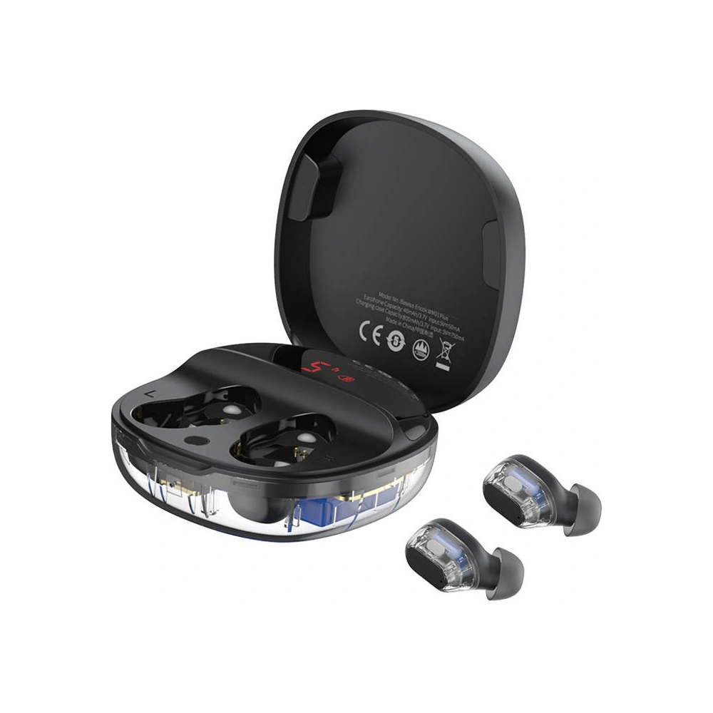 Słuchawki TWS Baseus Encok WM01 Plus (czarne)