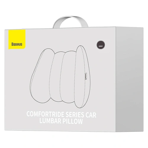 Kup Dop suport lombar suplimentar pentru mașină Baseus Comfort Ride (gri) - BSU3887 - {ean13} - Sklep Home Screen