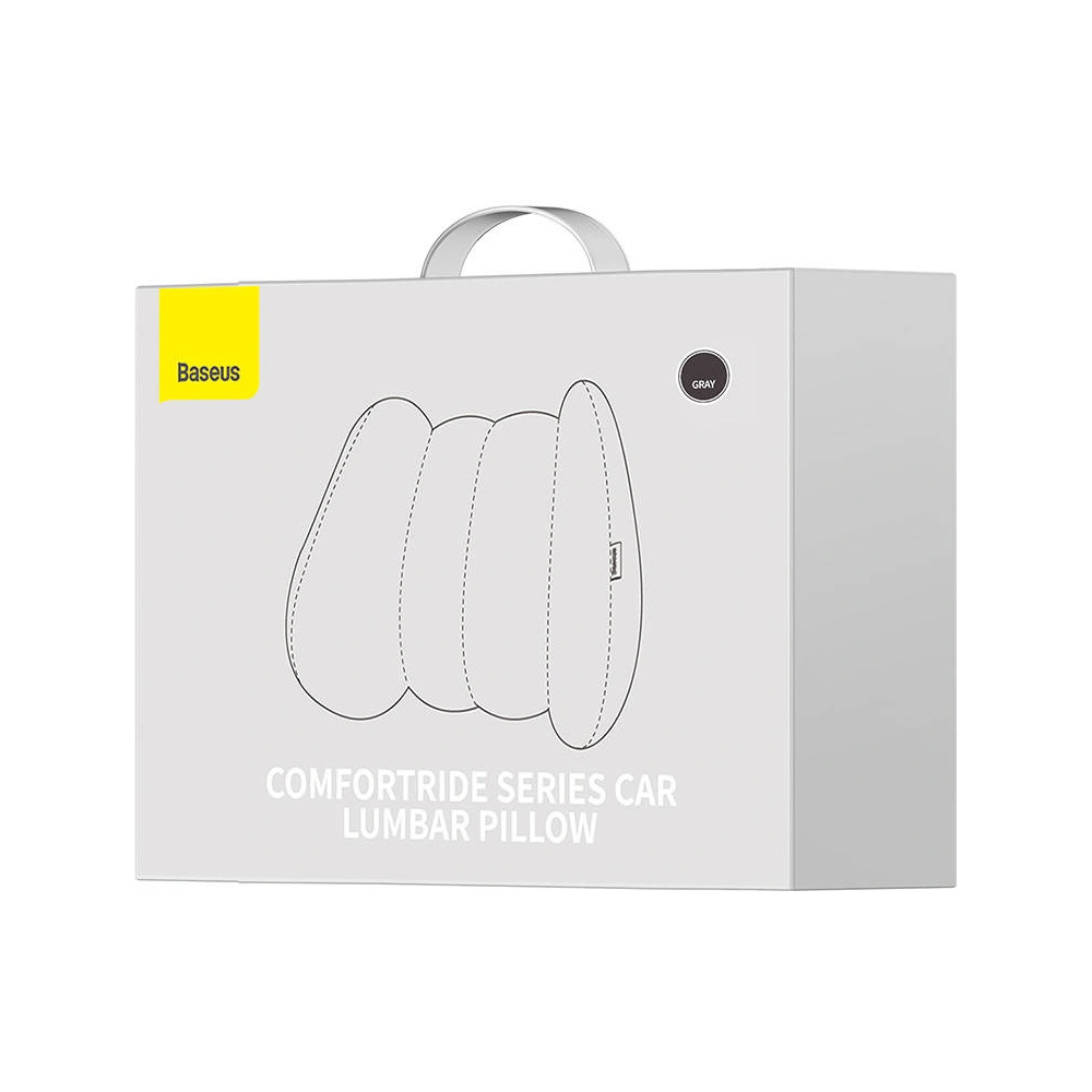 Dodatkowa poduszka lędźwiowa do samochodu Baseus Comfort Ride (szary)