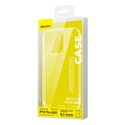Buy Baseus SuperCeramic Glass Case Apple iPhone 13 Pro + cleaning kit - BSU3890 - {ean13} - Home Screen Store Europe