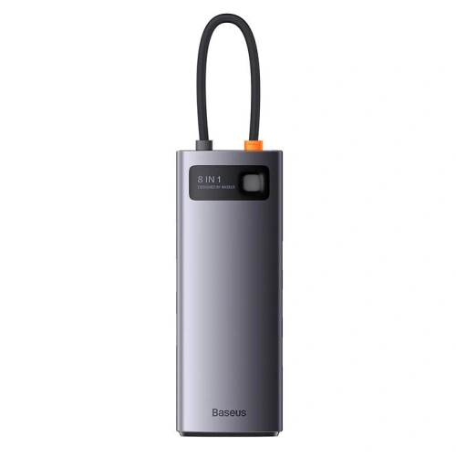 Kup Hub Baseus StarJoy Serie 8w1 USB-C - HDMI + 3 x USB 3.1 + USB-C PD + RJ45 + microSD/SD - BSU3895 - {ean13} - Sklep Home Screen