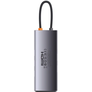 Kup Hub Baseus StarJoy Serie 8w1 USB-C - HDMI + 3 x USB 3.1 + USB-C PD + RJ45 + microSD/SD - BSU3895 - {ean13} - Sklep Home Screen