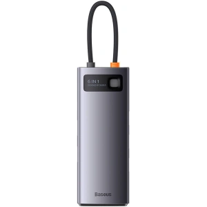 Kup Hub Baseus StarJoy Serie 6w1 USB-C - HDMI + 3 x USB 3.0 + USB-C PD + RJ45 - BSU3896 - {ean13} - Sklep Home Screen