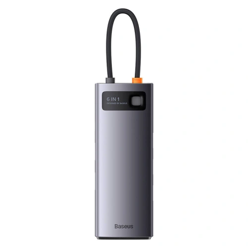 Kup Hub Baseus StarJoy Serie 6w1 USB-C - HDMI + 3 x USB 3.0 + USB-C PD + RJ45 - BSU3896 - {ean13} - Sklep Home Screen