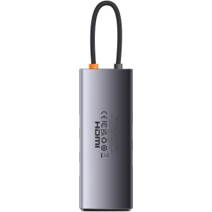 Kup Hub Baseus StarJoy Serie 6w1 USB-C - HDMI + 3 x USB 3.0 + USB-C PD + RJ45 - BSU3896 - {ean13} - Sklep Home Screen