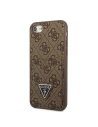 Kup Case Guess GUHCI8P4TPW Apple iPhone SE 2022/SE 2020/8/7 Hardcase braun/brown Hardcase 4G Triangle Logo Kartenfach - GUE2326 - {ean13} - Sklep Home Screen
