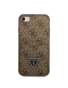 Kup Case Guess GUHCI8P4TPW Apple iPhone SE 2022/SE 2020/8/7 Hardcase braun/brown Hardcase 4G Triangle Logo Kartenfach - GUE2326 - {ean13} - Sklep Home Screen
