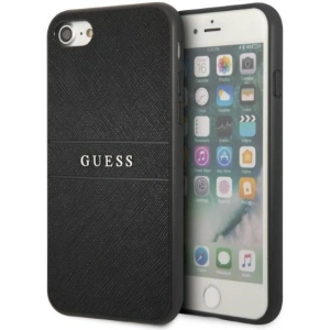 Kup Case Guess GUHCI8PSASBBK Apple iPhone SE 2022/SE 2020/8/7 schwarz Saffiano Strap - GUE2327 - {ean13} - Sklep Home Screen