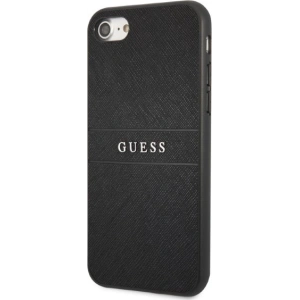 Kup Case Guess GUHCI8PSASBBK Apple iPhone SE 2022/SE 2020/8/7 schwarz Saffiano Strap - GUE2327 - {ean13} - Sklep Home Screen