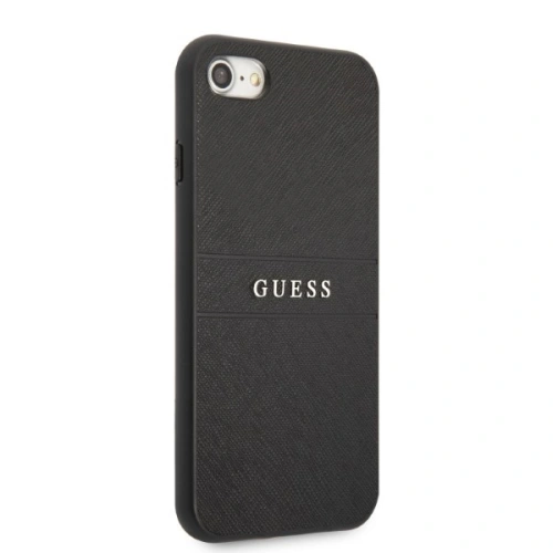 Kup Case Guess GUHCI8PSASBBK Apple iPhone SE 2022/SE 2020/8/7 schwarz Saffiano Strap - GUE2327 - {ean13} - Sklep Home Screen