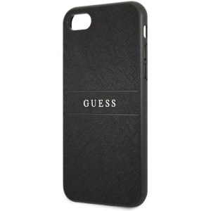 Kup Case Guess GUHCI8PSASBBK Apple iPhone SE 2022/SE 2020/8/7 schwarz Saffiano Strap - GUE2327 - {ean13} - Sklep Home Screen