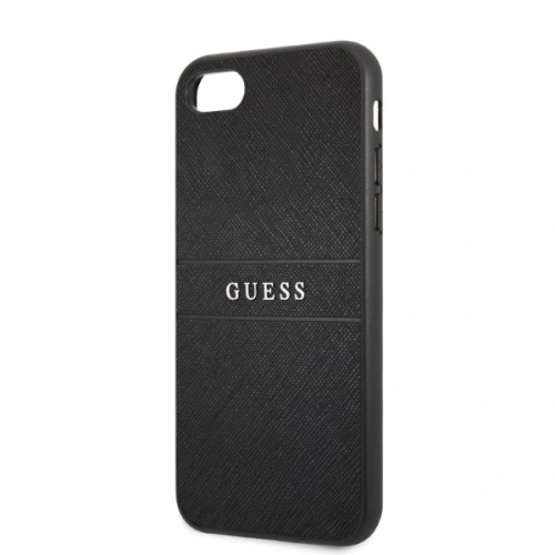 Kup Case Guess GUHCI8PSASBBK Apple iPhone SE 2022/SE 2020/8/7 schwarz Saffiano Strap - GUE2327 - {ean13} - Sklep Home Screen