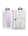 Buy Guess GUHCI8PSASBPU Apple iPhone SE 2022/SE 2020/8/7 hardcase purple Saffiano Hot Stamp & Metal Logo - GUE2328 - {ean13} - Home Screen Store Europe