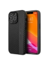 Etui Mercedes AMG AMHCP13LBLSCA Apple iPhone 13 Pro černý/black hardcase Carbon Stripe&Embossed