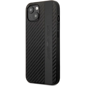 Kup Case Mercedes AMG AMHCP13MBLSCA Apple iPhone 13 schwarz/black hardcase Carbon Stripe&Embossed - MRS71 - {ean13} - Sklep Home Screen