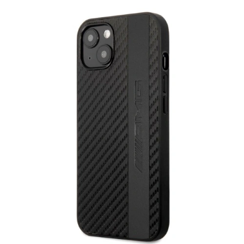 Kup Etui Mercedes AMG AMHCP13MBLSCA Apple iPhone 13 černý/black hardcase Carbon Stripe&Embossed - MRS71 - {ean13} - Sklep Home Screen