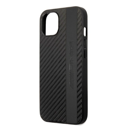 Kup Etui Mercedes AMG AMHCP13MBLSCA Apple iPhone 13 czarny/black hardcase Carbon Stripe&Embossed - MRS71 - {ean13} - Sklep Home Screen