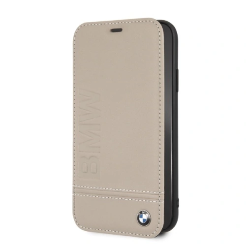 Kup Etui BMW BMFLBKI61LLST Apple iPhone XR book beżowy/taupe Logo Imprint - BMW329 - {ean13} - Sklep Home Screen