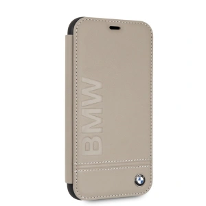 Kup Case BMW BMFLBKI61LLST Apple iPhone XR Buch beige/taupe Logo Prägung - BMW329 - {ean13} - Sklep Home Screen