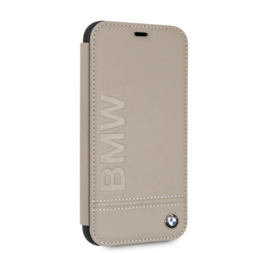 Kup Etui BMW BMFLBKI61LLST Apple iPhone XR book beżowy/taupe Logo Imprint - BMW329 - {ean13} - Sklep Home Screen