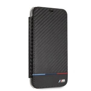 Kup Etui BMW BMTRBKI61PUCARTCBK Apple iPhone XR book czarny/black Carbon Tricolor Stripe - BMW330 - {ean13} - Sklep Home Screen