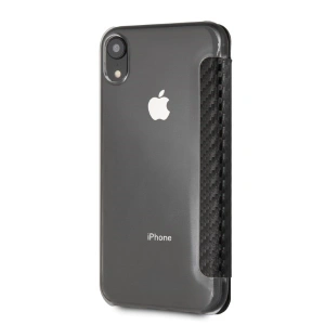 Kup Etui BMW BMTRBKI61PUCARTCBK Apple iPhone XR book czarny/black Carbon Tricolor Stripe - BMW330 - {ean13} - Sklep Home Screen