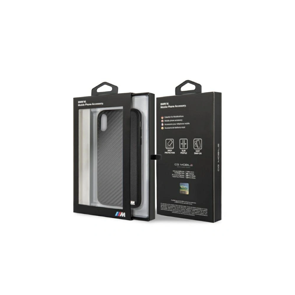 Etui BMW BMHCI61CAPNBK Apple iPhone XR navy/niebieski Carbon