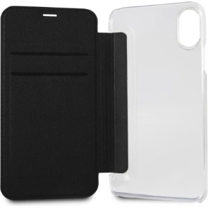 Kup Case Karl Lagerfeld KLFLBKPXKSB Apple iPhone XS/X schwarz/black Buchhülle Signature Glitter - KLD1358 - {ean13} - Sklep Home Screen