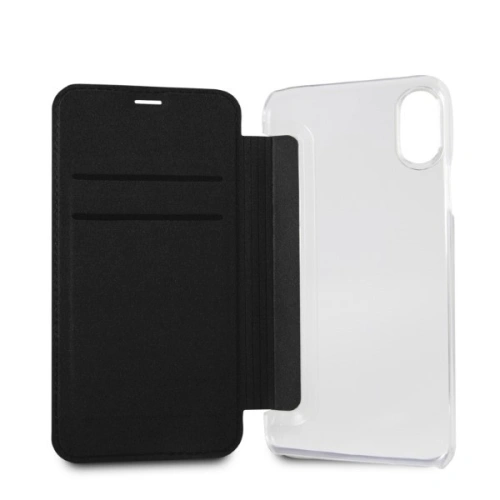 Kup Case Karl Lagerfeld KLFLBKPXKSB Apple iPhone XS/X schwarz/black Buchhülle Signature Glitter - KLD1358 - {ean13} - Sklep Home Screen