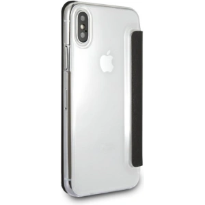 Kup Case Karl Lagerfeld KLFLBKPXKSB Apple iPhone XS/X schwarz/black Buchhülle Signature Glitter - KLD1358 - {ean13} - Sklep Home Screen
