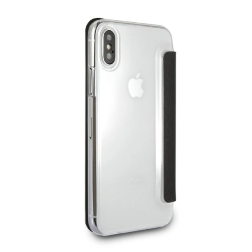 Kup Case Karl Lagerfeld KLFLBKPXKSB Apple iPhone XS/X schwarz/black Buchhülle Signature Glitter - KLD1358 - {ean13} - Sklep Home Screen