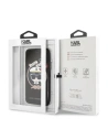 Kup Etui Karl Lagerfeld KLFLBKPXKSB Apple iPhone XS/X czarny/black bookcase Signature Glitter - KLD1358 - {ean13} - Sklep Home Screen