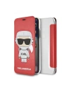 Kup Etui Karl Lagerfeld KLFLBKPXKSCORE Apple iPhone XS/X carcasa roșie/red Karl Space Cosmonaut - KLD1359 - {ean13} - Sklep Home Screen