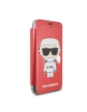 Buy Karl Lagerfeld KLFLBKPXKSCORE Apple iPhone XS/X bookcase red Karl Space Cosmonaut - KLD1359 - {ean13} - Home Screen Store Europe