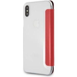 Kup Case Karl Lagerfeld KLFLBKPXKSCORE Apple iPhone XS/X Buchhülle rot/red Karl Space Cosmonaut - KLD1359 - {ean13} - Sklep Home Screen