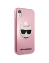 Kup Etui Karl Lagerfeld KLHCI61CHTUGLP Apple iPhone XR rózsaszín/pink hardcase Glitter Choupette - KLD1361 - {ean13} - Sklep Home Screen