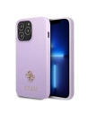 Etui Guess GUHCP13LPS4MU Apple iPhone 13 Pro purpurowy/purple hardcase Saffiano 4G Small Metal Logo