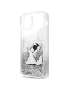 Buy Karl Lagerfeld KLHCP12LGCFS Apple iPhone 12 Pro Max silver hardcase Liquid Glitter Choupette Fun - KLD1362 - {ean13} - Home Screen Store Europe