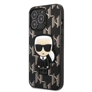 Kup Etui Karl Lagerfeld KLHCP13LPMNIKBK Apple iPhone 13 Pro hardcase czarny/black Monogram Ikonik Patch - KLD1363 - {ean13} - Sklep Home Screen