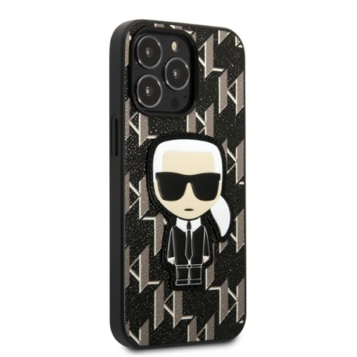 Kup Etui Karl Lagerfeld KLHCP13LPMNIKBK Apple iPhone 13 Pro hardcase černý/black Monogram Ikonik Patch - KLD1363 - {ean13} - Sklep Home Screen