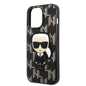 Kup Etui Karl Lagerfeld KLHCP13LPMNIKBK Apple iPhone 13 Pro hardcase czarny/black Monogram Ikonik Patch - KLD1363 - {ean13} - Sklep Home Screen