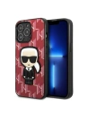 Buy Karl Lagerfeld KLHCP13LPMNIKPI Apple iPhone 13 Pro hardcase red Monogram Ikonik Patch - KLD1365 - {ean13} - Home Screen Store Europe