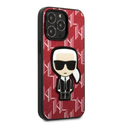 Buy Karl Lagerfeld KLHCP13LPMNIKPI Apple iPhone 13 Pro hardcase red Monogram Ikonik Patch - KLD1365 - {ean13} - Home Screen Store Europe