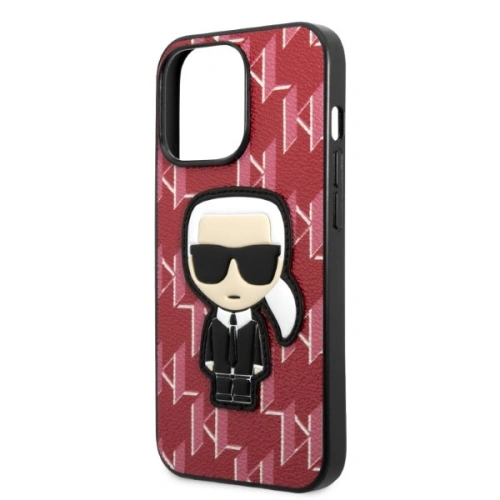 Buy Karl Lagerfeld KLHCP13LPMNIKPI Apple iPhone 13 Pro hardcase red Monogram Ikonik Patch - KLD1365 - {ean13} - Home Screen Store Europe