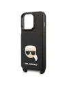 Kup Case Karl Lagerfeld KLHCP13LSAKHPK Apple iPhone 13 Pro Hardcase Saffiano Metal Karl Head - KLD1368 - {ean13} - Sklep Home Screen