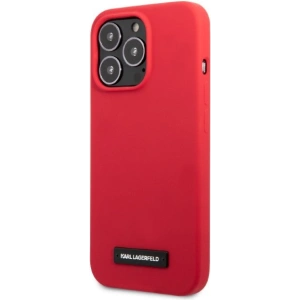 Kup Etui Karl Lagerfeld KLHCP13LSLMP1R Apple iPhone 13 Pro hardcase czerwony/red Silicone Plaque - KLD1371 - {ean13} - Sklep Home Screen