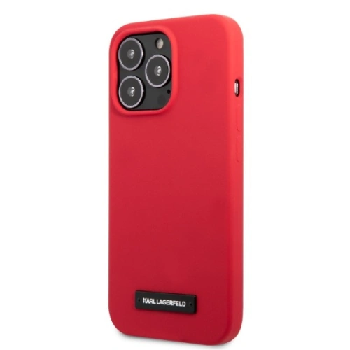 Kup Etui Karl Lagerfeld KLHCP13LSLMP1R Apple iPhone 13 Pro hardcase červený/red Silicone Plaque - KLD1371 - {ean13} - Sklep Home Screen