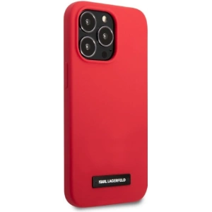 Kup Etui Karl Lagerfeld KLHCP13LSLMP1R Apple iPhone 13 Pro hardcase czerwony/red Silicone Plaque - KLD1371 - {ean13} - Sklep Home Screen