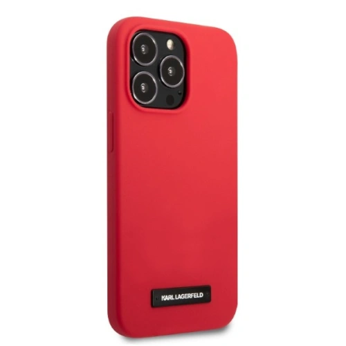 Kup Etui Karl Lagerfeld KLHCP13LSLMP1R Apple iPhone 13 Pro hardcase červený/red Silicone Plaque - KLD1371 - {ean13} - Sklep Home Screen