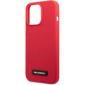 Kup Etui Karl Lagerfeld KLHCP13LSLMP1R Apple iPhone 13 Pro hardcase czerwony/red Silicone Plaque - KLD1371 - {ean13} - Sklep Home Screen
